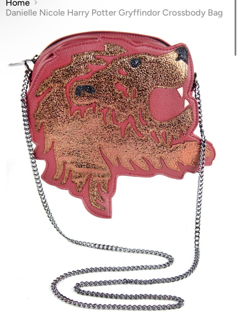 Danielle Nicole Harry Potter Gryffindor Crossbody Bag